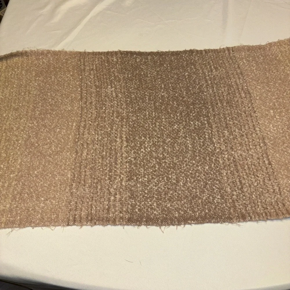 MerSea Anthropologie Scarf Wrap Always by the Sea Beige Pink Clay‎ Ombré Cozy